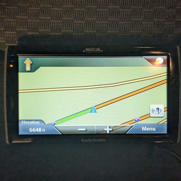 Magellan RoadMate 1700 GPS Receiver Navigation 7" Screen Works When Plugged In - Picture 6 of 16
